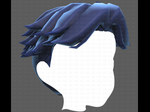 Base Hair for Boy V11 3D Model