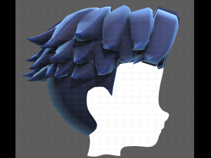 Base Hair for Boy V11 3D Model