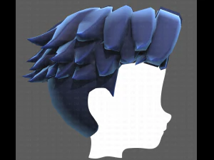 Base Hair for Boy V11 3D Model