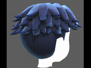 Base Hair for Boy V11 3D Model