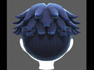 Base Hair for Boy V11 3D Model