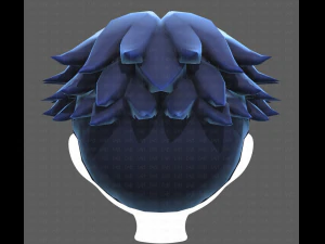 Base Hair for Boy V11 3D Model