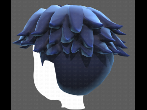 Base Hair for Boy V11 3D Model