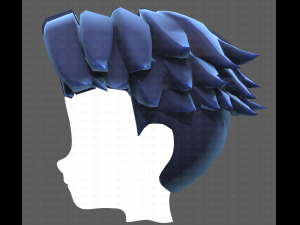 Base Hair for Boy V11 3D Model