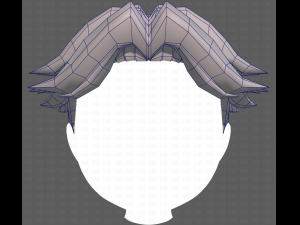 Base Hair for Boy V11 3D Model