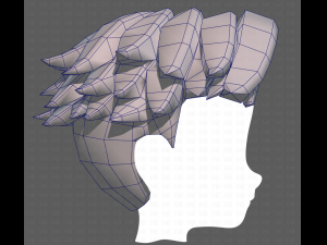 Base Hair for Boy V11 3D Model