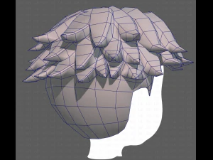 Base Hair for Boy V11 3D Model