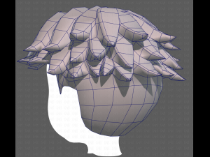 Base Hair for Boy V11 3D Model