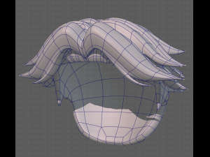 Base Hair for Boy V11 3D Model