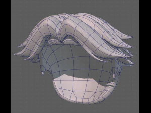 Base Hair for Boy V11 3D Model