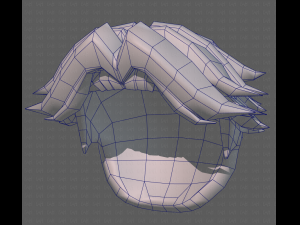 Base Hair for Boy V11 3D Model