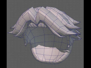 Base Hair for Boy V11 3D Model