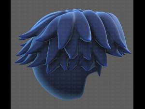 Base Hair for Boy V11 3D Model