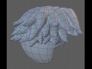 Base Hair for Boy V11 3D Model