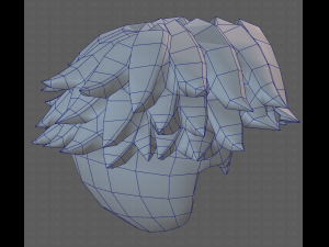 Base Hair for Boy V11 3D Model