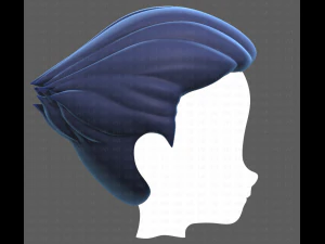 Base Hair for Boy V12 3D Model