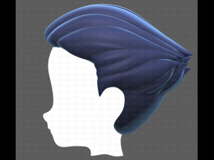 Base Hair for Boy V12 3D मॉडल