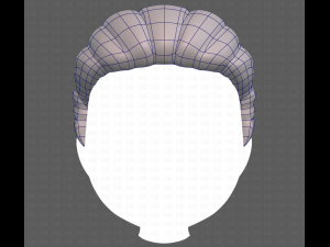 Base Hair for Boy V12 3D मॉडल