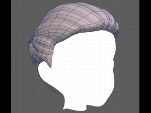 Base Hair for Boy V12 3D मॉडल