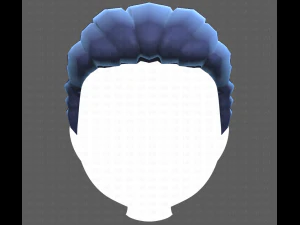 Base Hair for Boy V12 3D Model