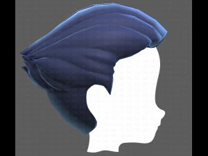 Base Hair for Boy V12 3D Model