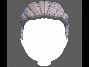 Base Hair for Boy V12 3D मॉडल