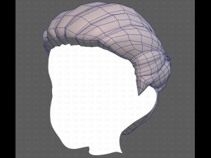 Base Hair for Boy V12 3D मॉडल
