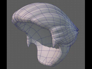 Base Hair for Boy V12 3D Model