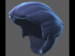 Base Hair for Boy V12 3D Model