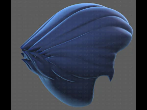 Base Hair for Boy V12 3D Model