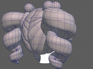 Base Hair for girl V13 3D Model