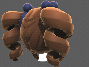 Base Hair for girl V13 3D Model