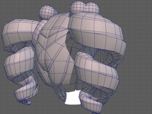 Base Hair for girl V13 3D Model