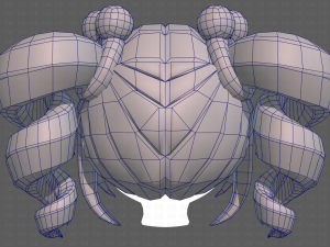 Base Hair for girl V13 3D Model