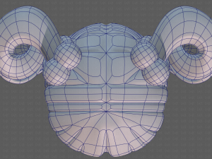 Base Hair for girl V13 3D Model