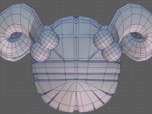 Base Hair for girl V13 3D Model