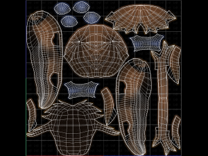 Base Hair for girl V13 3D Model