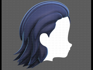 Base Hair for Boy V13 Model 3D
