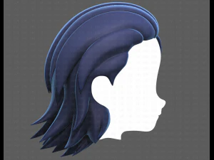 Base Hair for Boy V13 3D Model