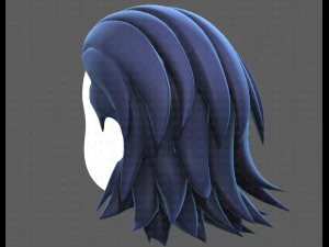 Base Hair for Boy V13 3D Model