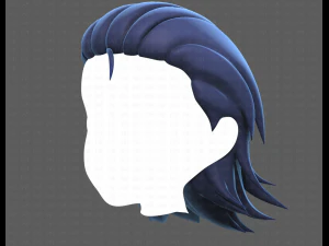 Base Hair for Boy V13 3D Model