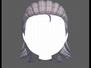 Base Hair for Boy V13 Model 3D