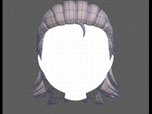 Base Hair for Boy V13 3D Model