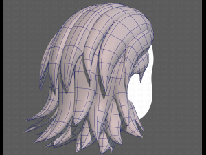 Base Hair for Boy V13 Model 3D