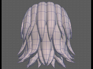 Base Hair for Boy V13 Model 3D