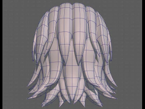 Base Hair for Boy V13 3D Model