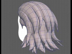 Base Hair for Boy V13 Model 3D