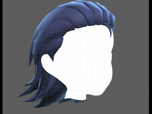 Base Hair for Boy V13 3D Model