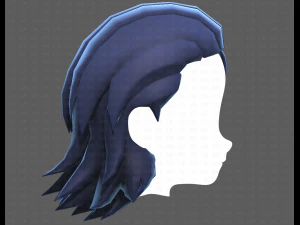 Base Hair for Boy V13 3D Model