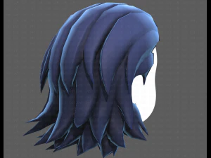 Base Hair for Boy V13 3D Model